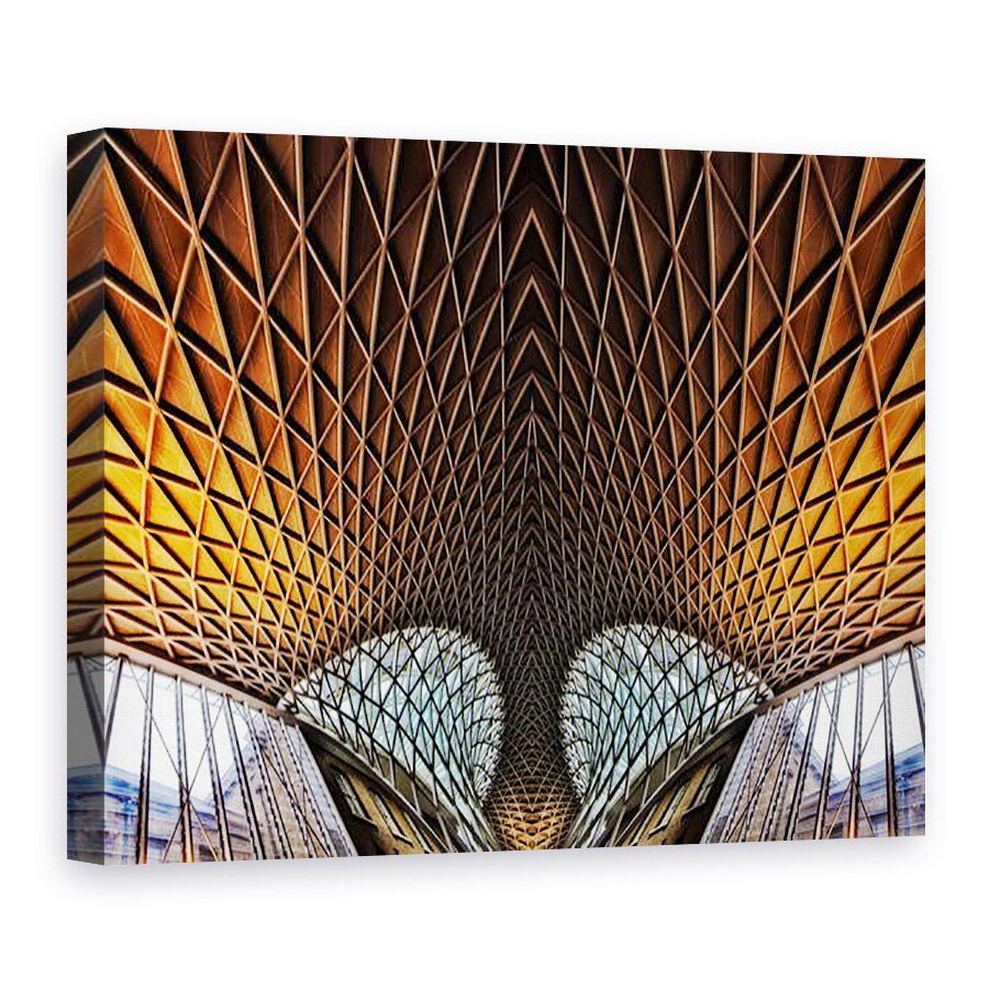 Tablou canvas - Ant Smith - Sala de plecare Crucea Reg, 75 x 100 cm