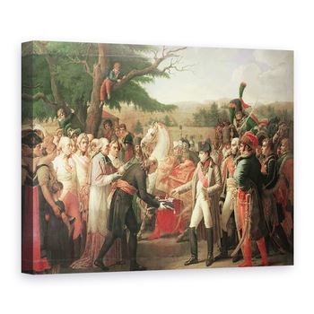 Tablou canvas - Anne Louis Girodet de Roucy-Trioson - Napoleon Bonaparte 1769-1821 Primirea cheilor Vienei la Schloss Schonbrunn, 13 noiembrie 1805, 75 x 100 cm Tablou canvas - Anne Louis Girodet de Roucy-Trioson - Napoleon Bonaparte 1769-1821 Primirea cheilor Vienei la Schloss Schonbrunn, 13 noiembrie 1805, 75 x 100 cm