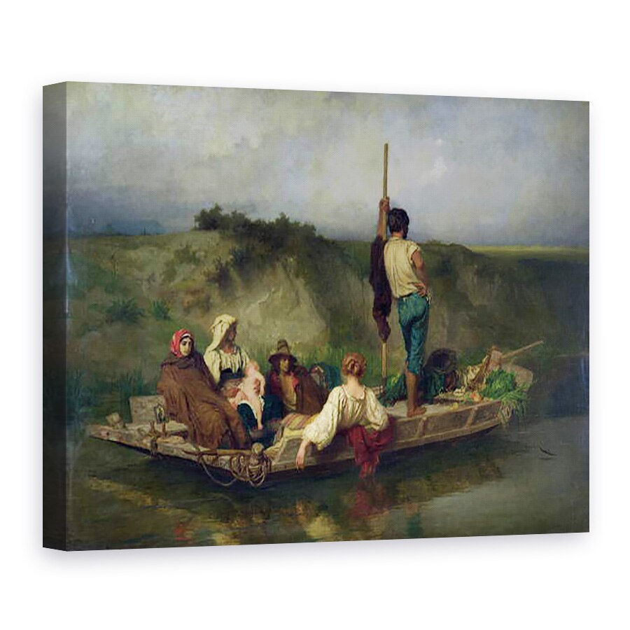 Tablou canvas - Antoine Auguste Ernest Herbert - Malaria, 75 x 100 cm