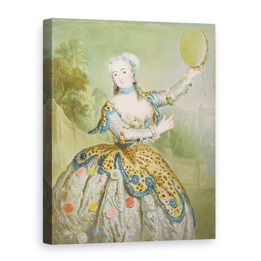 Tablou canvas - Antoine Pesne - Barbara Campanini, 60 x 80 cm