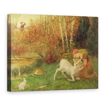 Tablou canvas - Arthur Hughes - Slabiciul Alb, 75 x 100 cm Tablou canvas - Arthur Hughes - Slabiciul Alb, 75 x 100 cm