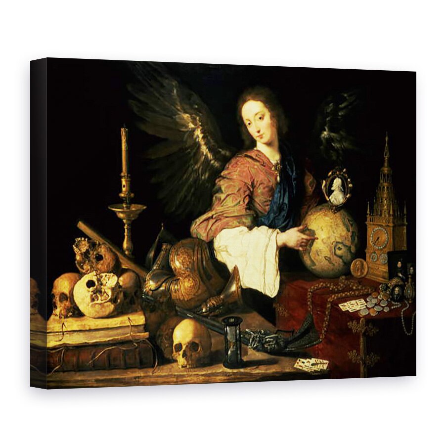 Tablou canvas - Antonio Pereda y Salgado - Vanitas, 50 x 70 cm