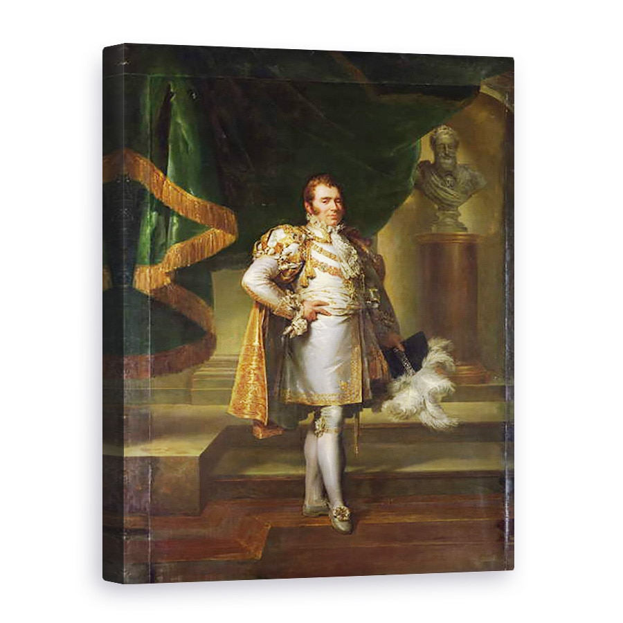 Tablou canvas - Baron Gerard, Francois Pascal Simon - Charles-Ferdinand al Frantei in costumul unui print francez, 50 x 70 cm