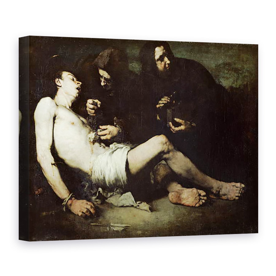 Tablou canvas - Auguste Theodule Ribot - Sfantul Sebastian, 75 x 100 cm