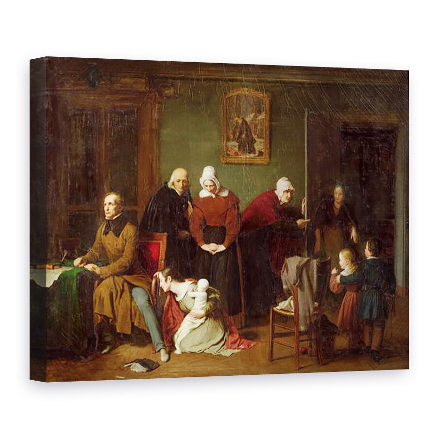 Tablou canvas - Antoine Beranger - Consecintele seductiei, 75 x 100 cm