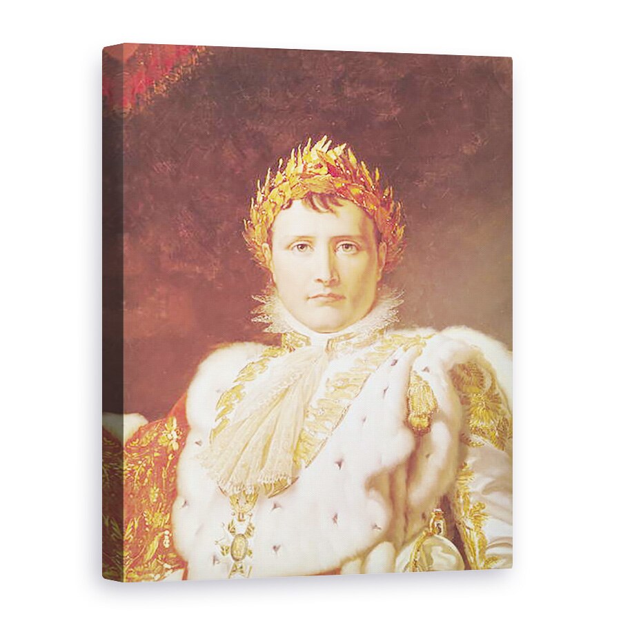 Tablou canvas - Baron Gerard, Francois Pascal Simon - Napoleon I 1769-1821 in robe de incoronare, 75 x 100 cm