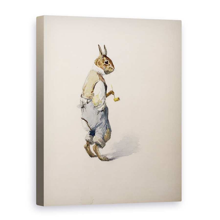 Tablou canvas - Arthur Burdett Frost - Iepure Brer, 75 x 100 cm