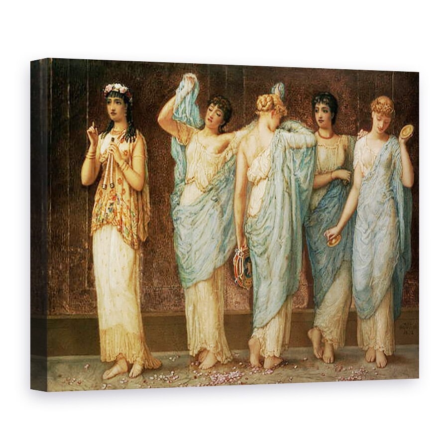 Tablou canvas - Augustus Jules Bouvier - Gata pentru dans, 75 x 100 cm