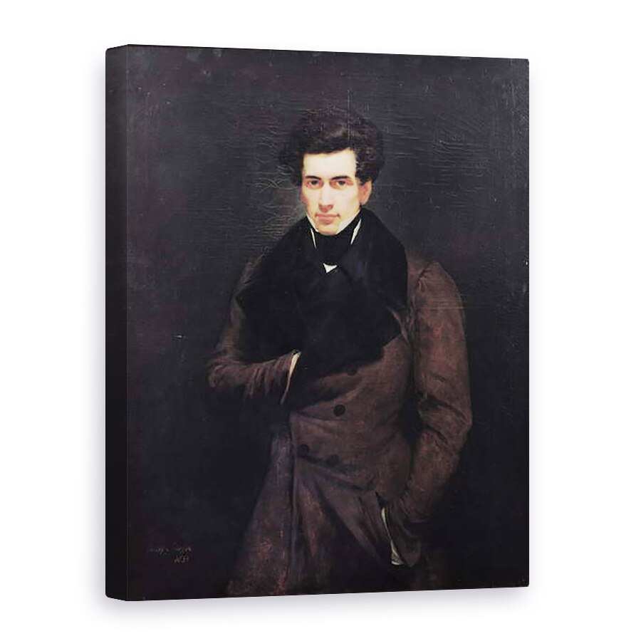 Tablou canvas - Ary Scheffer - Armand Carrel 1800-36, 75 x 100 cm