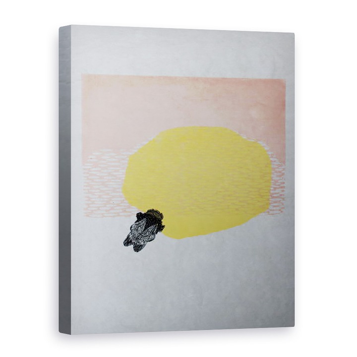 Картина на платно - Bella Larsson - Bumblebee and Sun, 75 x 100 cm