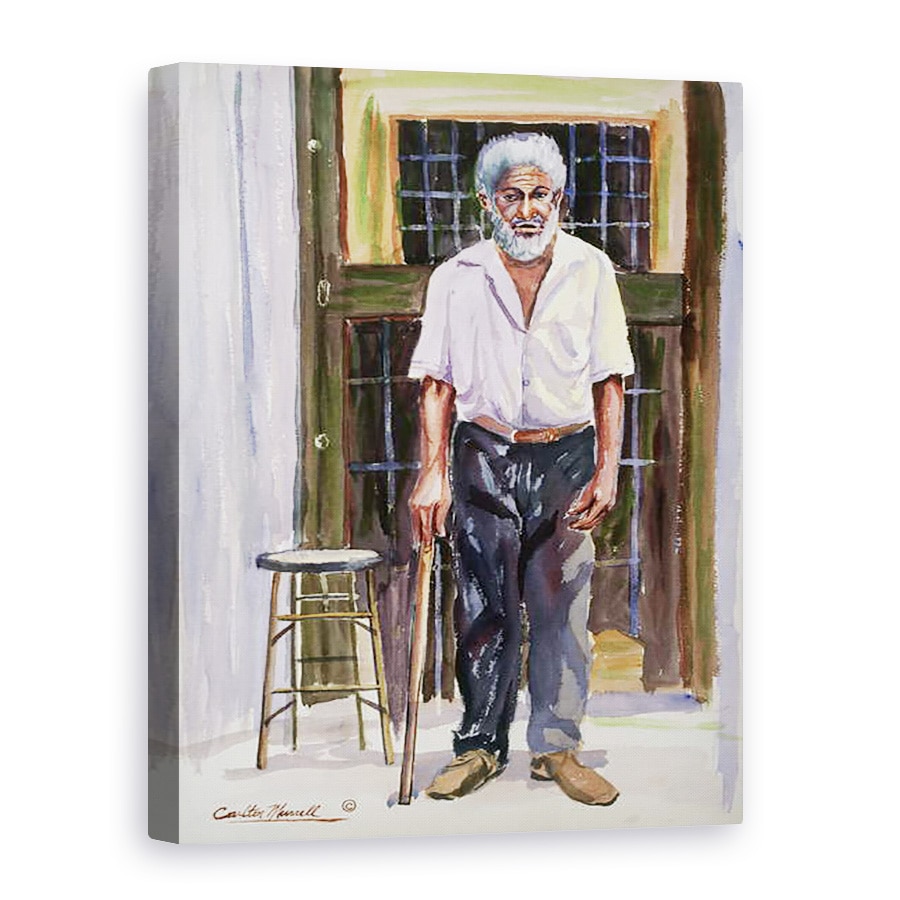 Tablou canvas - Carlton Murrell - Batran demn, 75 x 100 cm