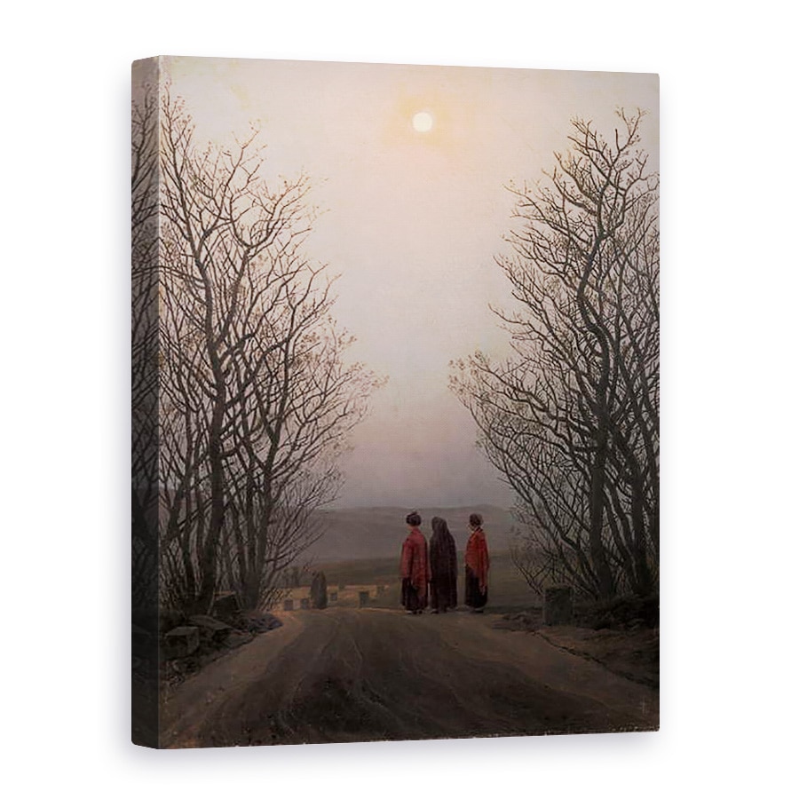 Tablou canvas - Caspar David Friedrich - Dimineata de, 75 x 100 cm