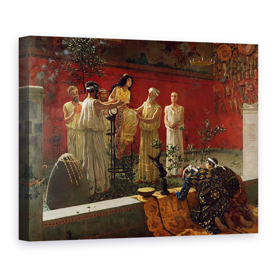 Tablou canvas - Camillo Miola - Oracolul, 75 x 100 cm