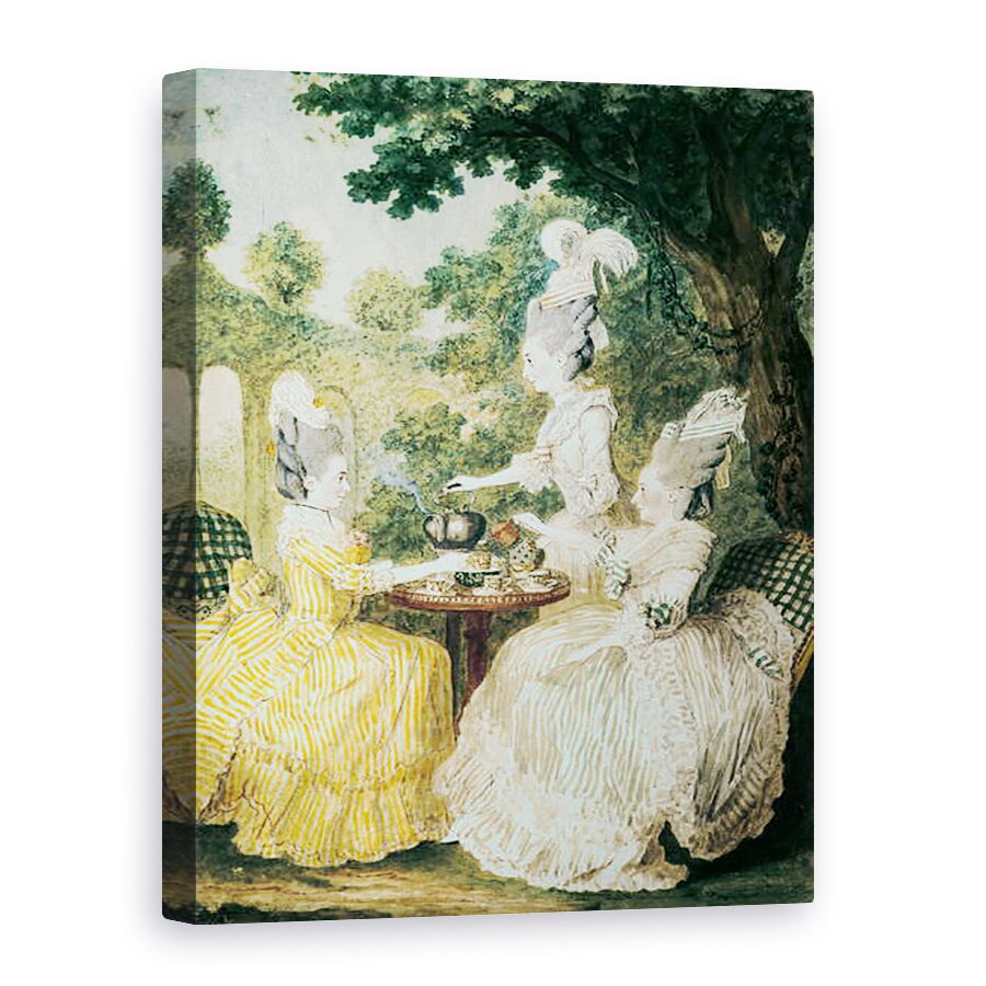 Tablou canvas - Carmontelle - La Marquise de Montesson, 50 x 70 cm