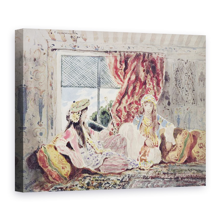 Tablou canvas - Charles Emile Callande de Champmartin - Tripoli, 75 x 100 cm
