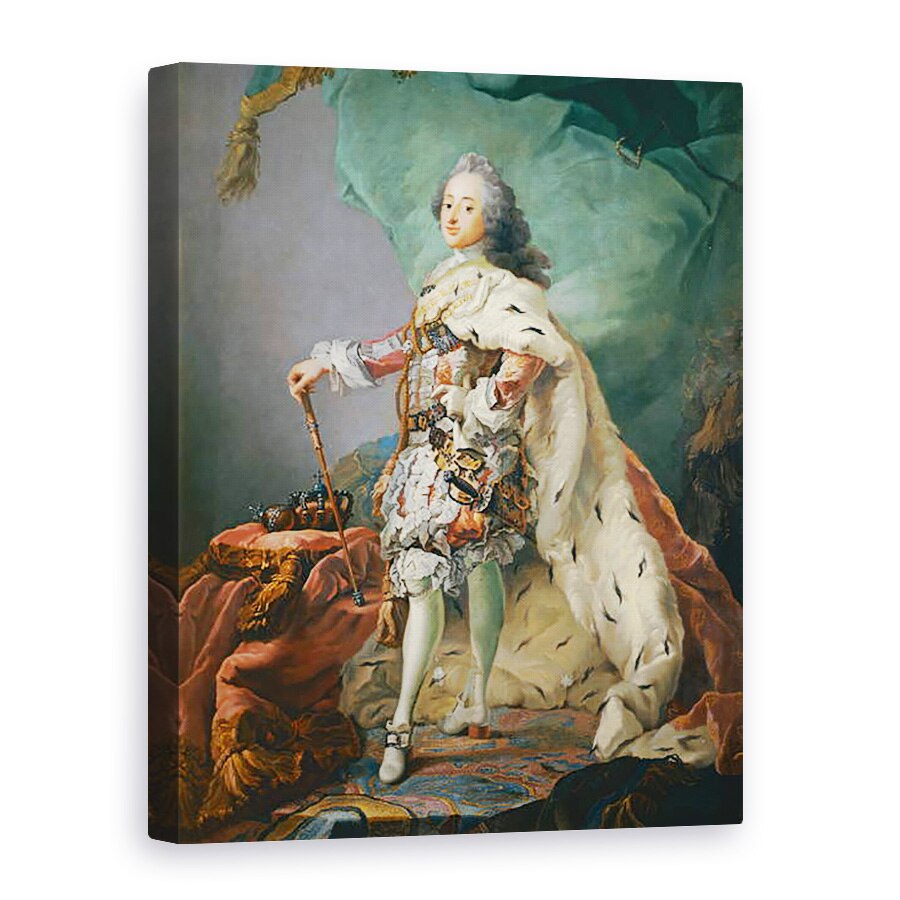 Tablou canvas - Carl Gustaf Pilo - Portret De Frederick V, 75 x 100 cm