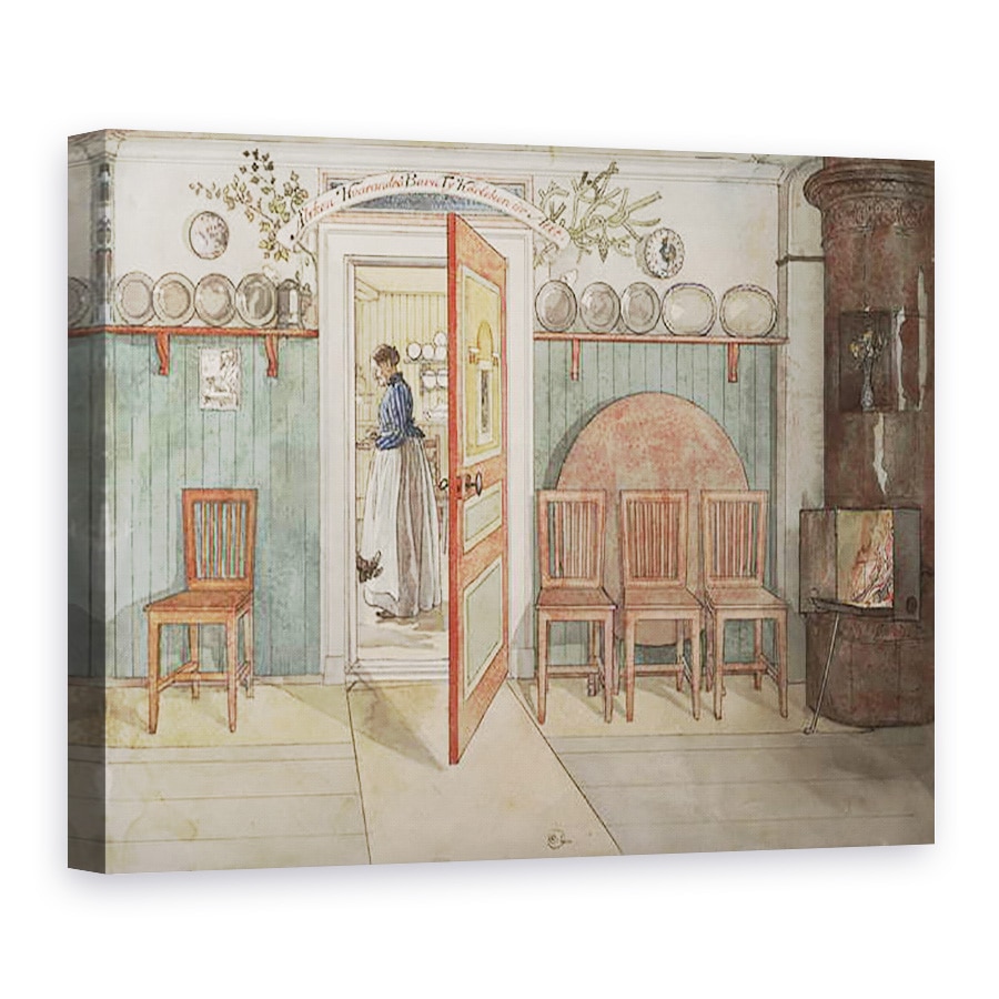 Tablou canvas - Carl Larsson - Vechea Anna, din seria O casa, 50 x 70 cm