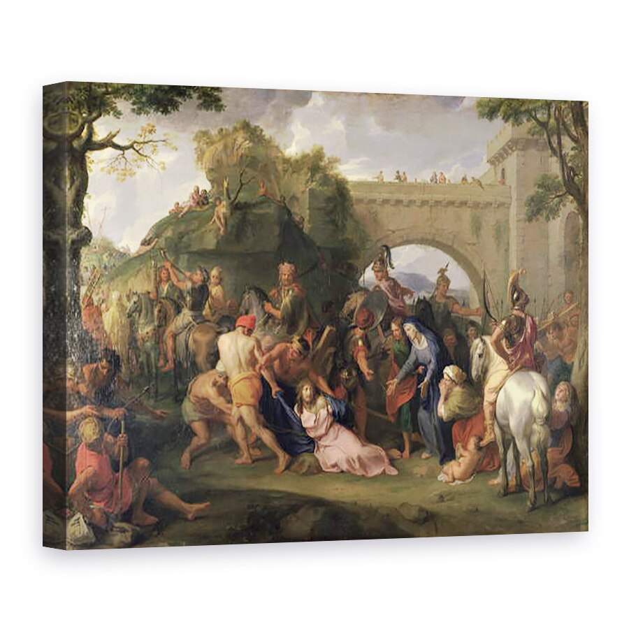 Tablou canvas - Charles Le Brun - Hristos Purtand Crucea, 75 x 100 cm