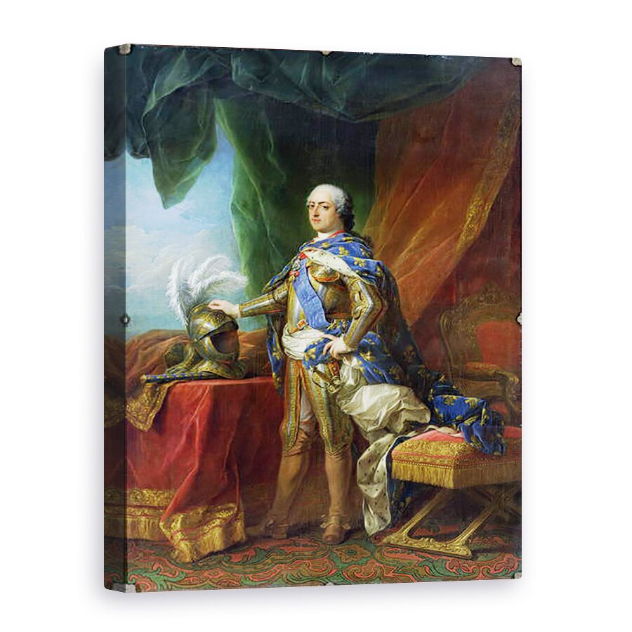Tablou canvas - Carle van Loo - Ludovic al XV-lea 1715-74 rege al Frantei si al Navarei, 75 x 100 cm