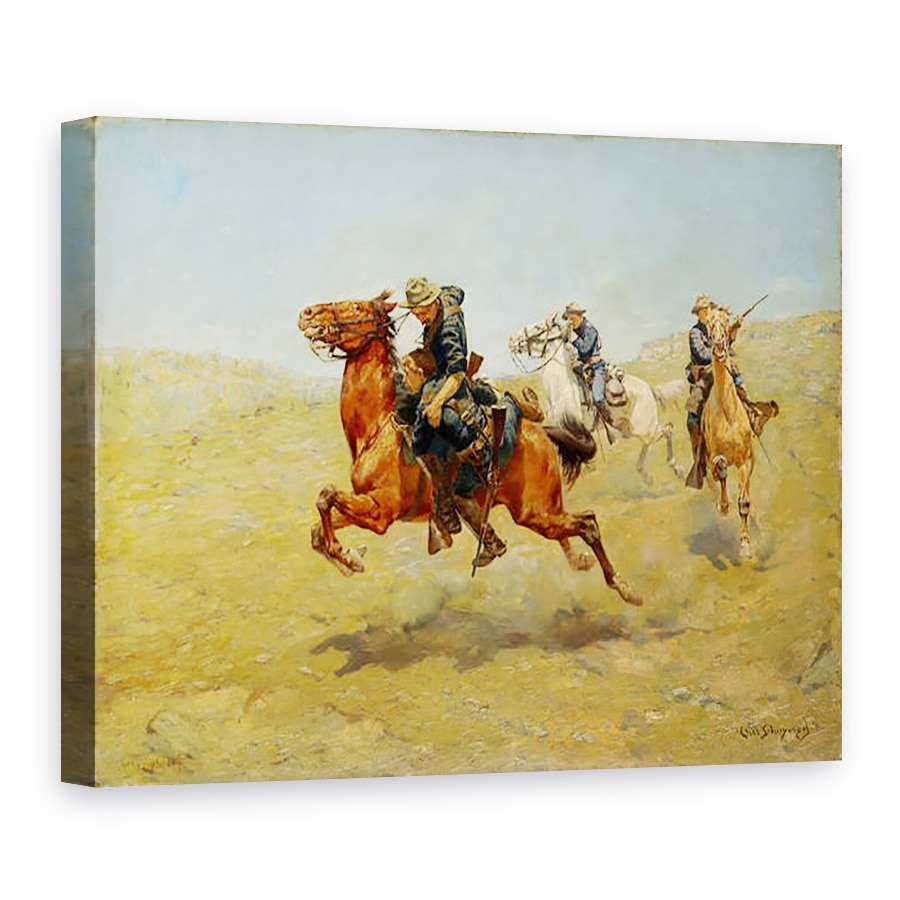 Tablou canvas - Charles Schreyvogel - My Bunkie, 75 x 100 cm