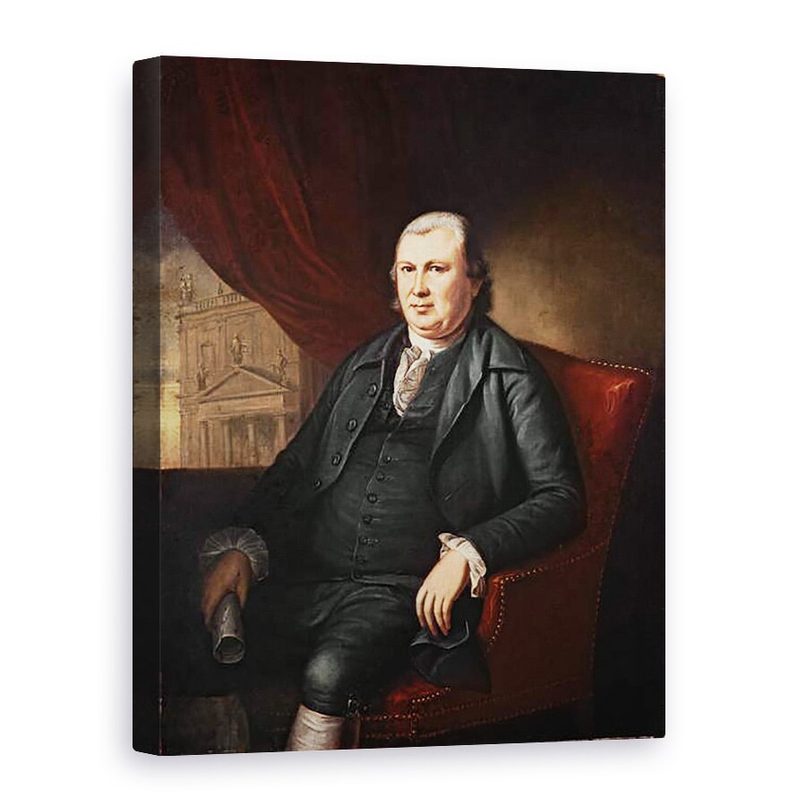 Tablou canvas - Charles Willson Peale - Robert Morris, 75 x 100 cm