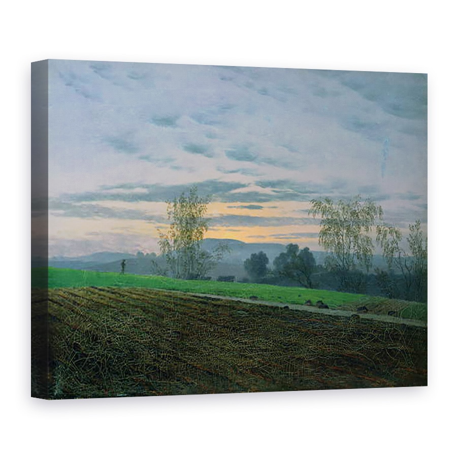 Tablou canvas - Caspar David Friedrich - Camp arat, 75 x 100 cm