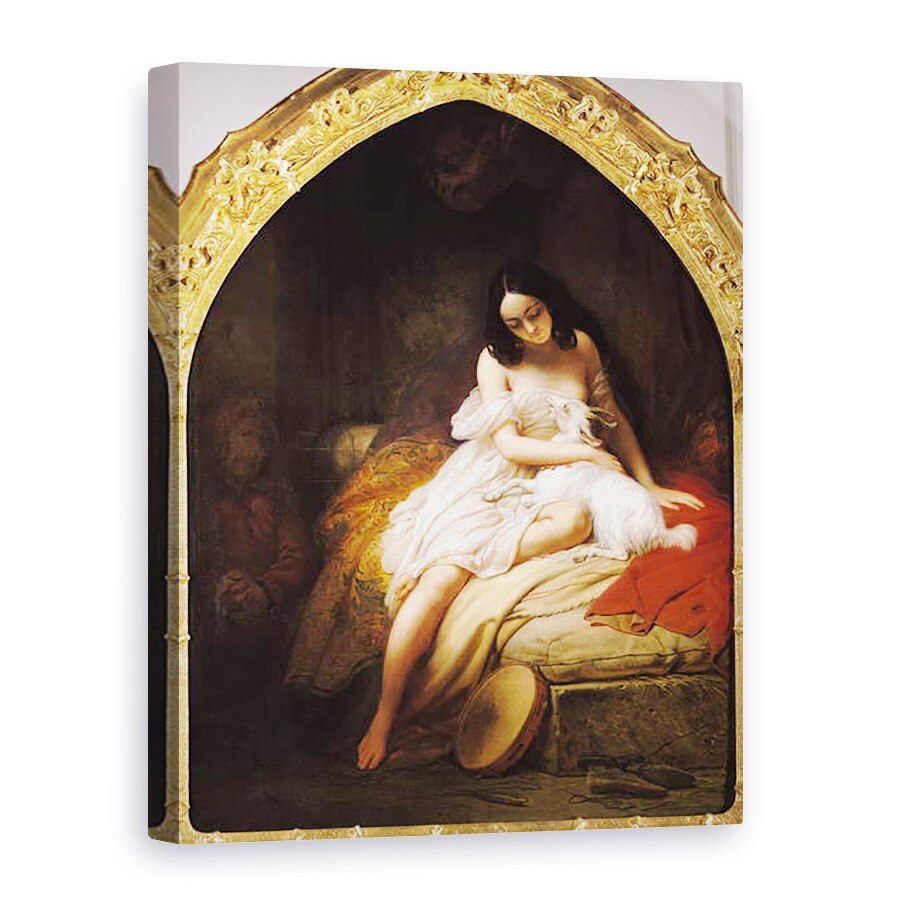 Tablou canvas - Charles Auguste Steuben - Esmeralda, 75 x 100 cm