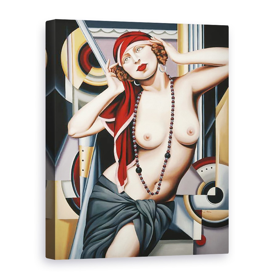 Tablou canvas - Catherine Abel - Carti postale din Paris, 75 x 100 cm