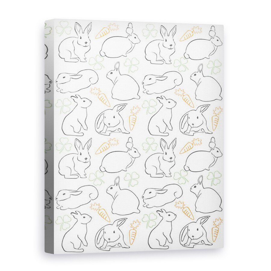 Tablou canvas - Claire Huntley - Bunnies, 50 x 70 cm