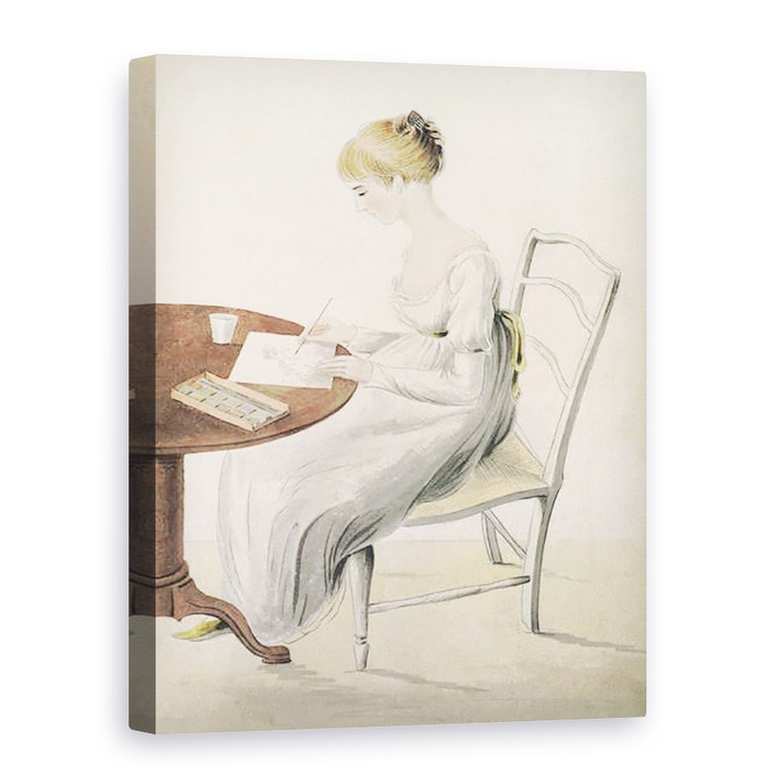 Cassandra Austen - Fanny Austen-Knight 1793-1882, Vászonkép, 75 x 100 cm