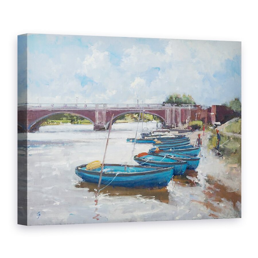 Tablou canvas - Christopher Glanville - Acoraje la Hampton Court, 75 x 100 cm