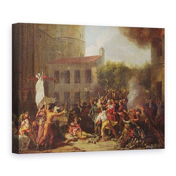 Tablou canvas - Charles Thevenin - Abuzarea Bastiliei si arestarea lui Joseph Delaunay 1752-94 la 14 iulie 1789, 75 x 100 cm Tablou canvas - Charles Thevenin - Abuzarea Bastiliei si arestarea lui Joseph Delaunay 1752-94 la 14 iulie 1789, 75 x 100 cm