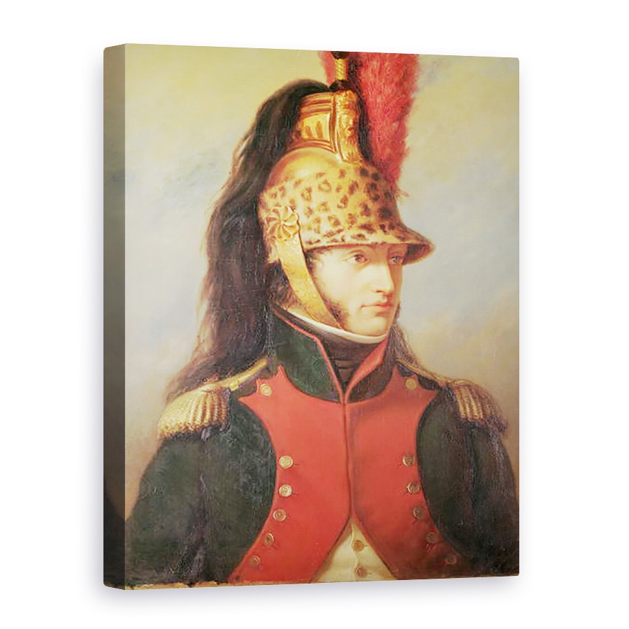 Tablou canvas - Charles Francois Jalabert - Portretul lui Louis Bonaparte 1778-1846, 75 x 100 cm