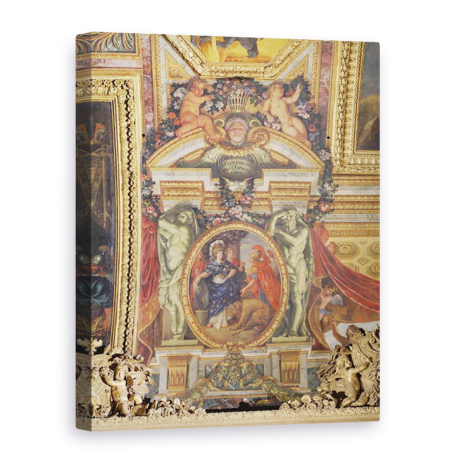 Tablou canvas - Charles Le Brun - Spania Recunoasterea preeminentei Frantei in 1662, 75 x 100 cm