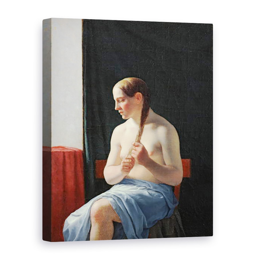 Tablou canvas - Christoffer-Wilhelm Eckersberg - Modelul, 50 x 70 cm