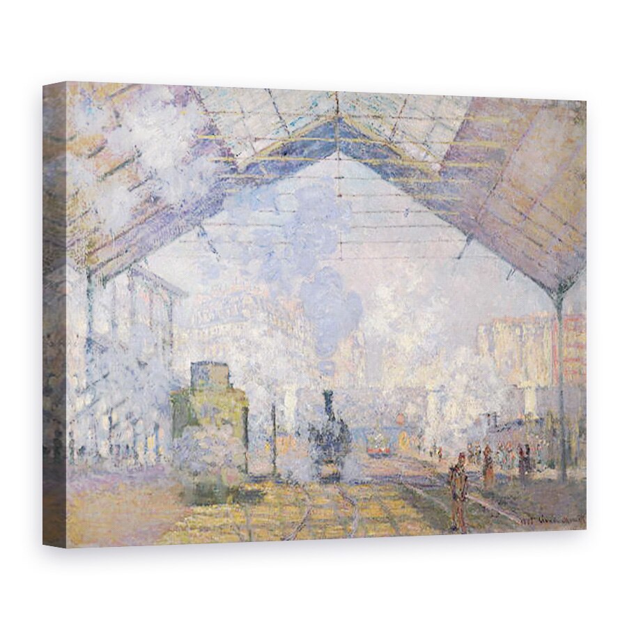 Tablou canvas - Claude Monet - Gare St. Lazare, 50 x 70 cm
