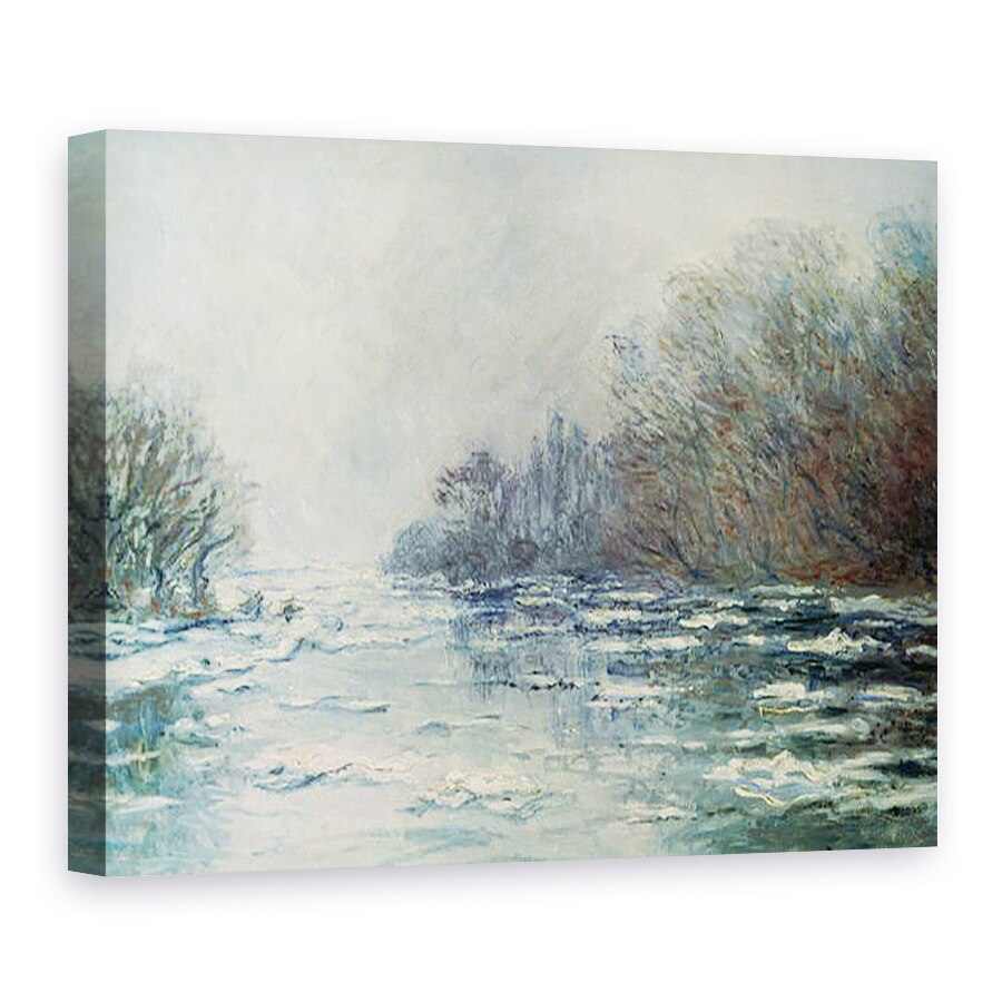 Tablou canvas - Claude Monet - Despartire la Vetheuil, 75 x 100 cm