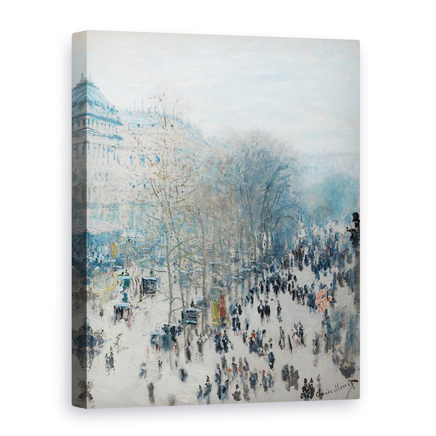 Tablou canvas - Claude Monet - Boulevard des Capucines, 75 x 100 cm