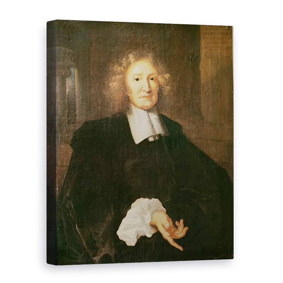 Tablou canvas - Claude Lefebvre - Portret presupus a fi Jules Hardouin Mansart 1646-1708, 75 x 100 cm