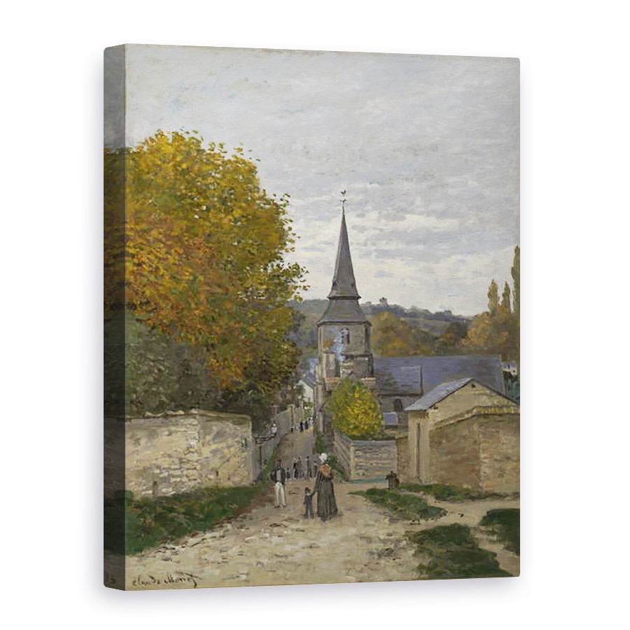 Tablou canvas - Claude Monet - Strada din Sainte-Adresse, 60 x 80 cm