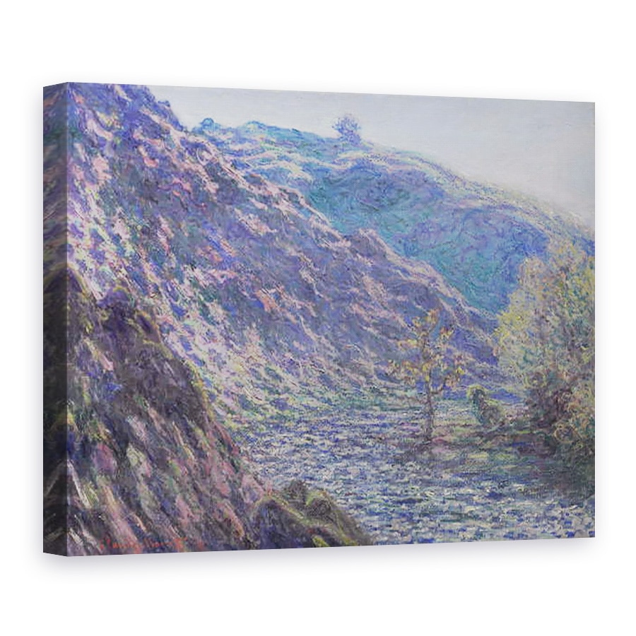 Tablou canvas - Claude Monet - Raul Petite Creuse, 50 x 70 cm