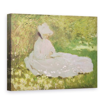 Tablou canvas - Claude Monet - Primavara, 50 x 70 cm Tablou canvas - Claude Monet - Primavara, 50 x 70 cm