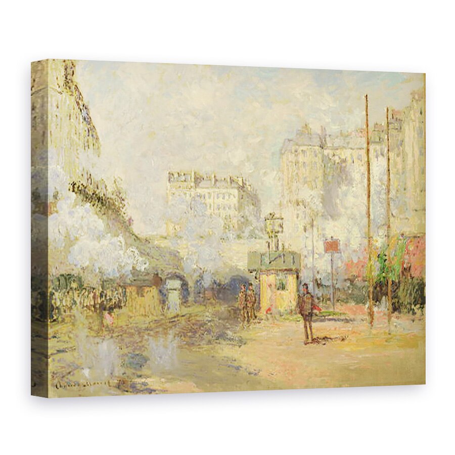 Tablou canvas - Claude Monet - Gare Saint Lazare, 50 x 70 cm