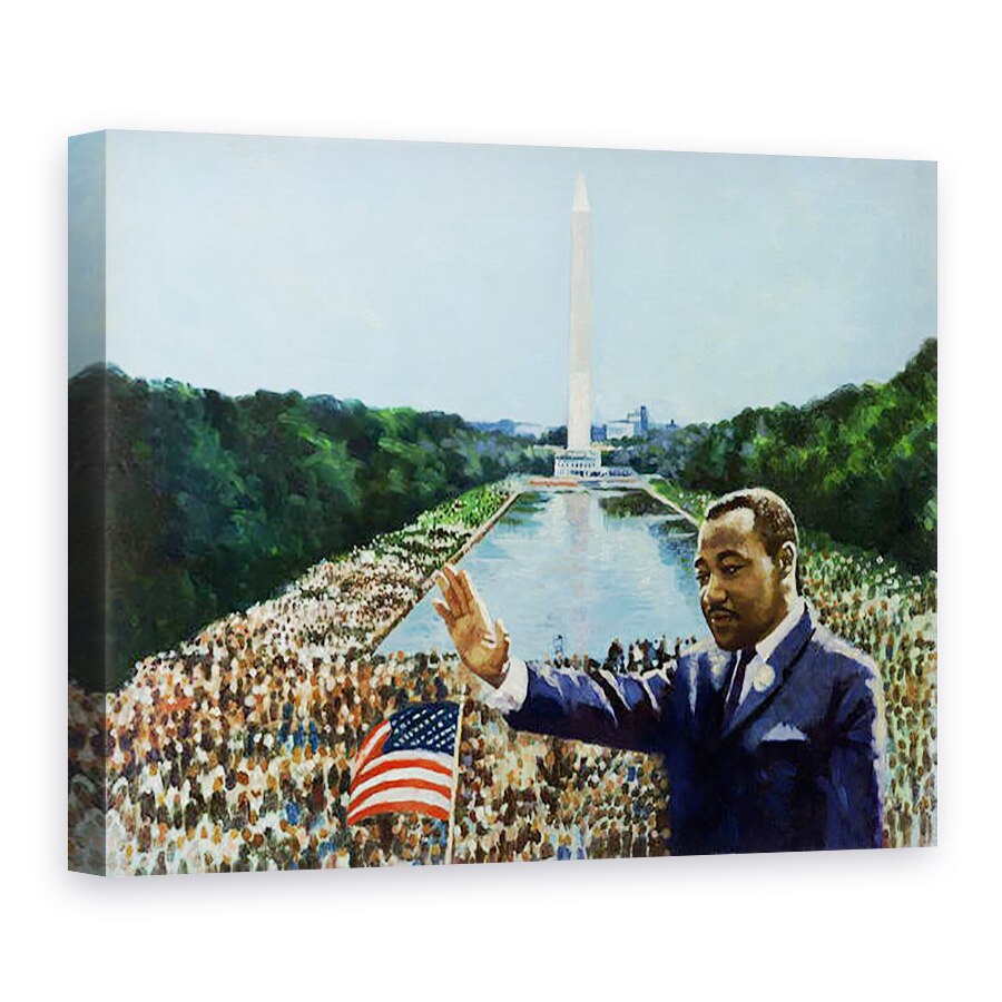 Tablou canvas - Colin Bootman - Discursul Memorial, 50 x 70 cm