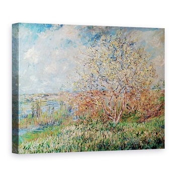 Tablou canvas - Claude Monet - Spring, 50 x 70 cm Tablou canvas - Claude Monet - Spring, 50 x 70 cm
