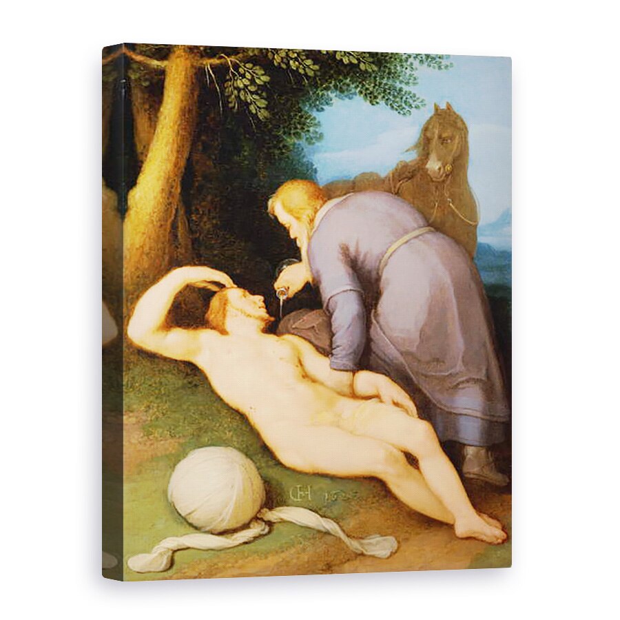 Tablou canvas - Cornelis Cornelisz van Haarlem - The Good Samaritan, 60 x 80 cm