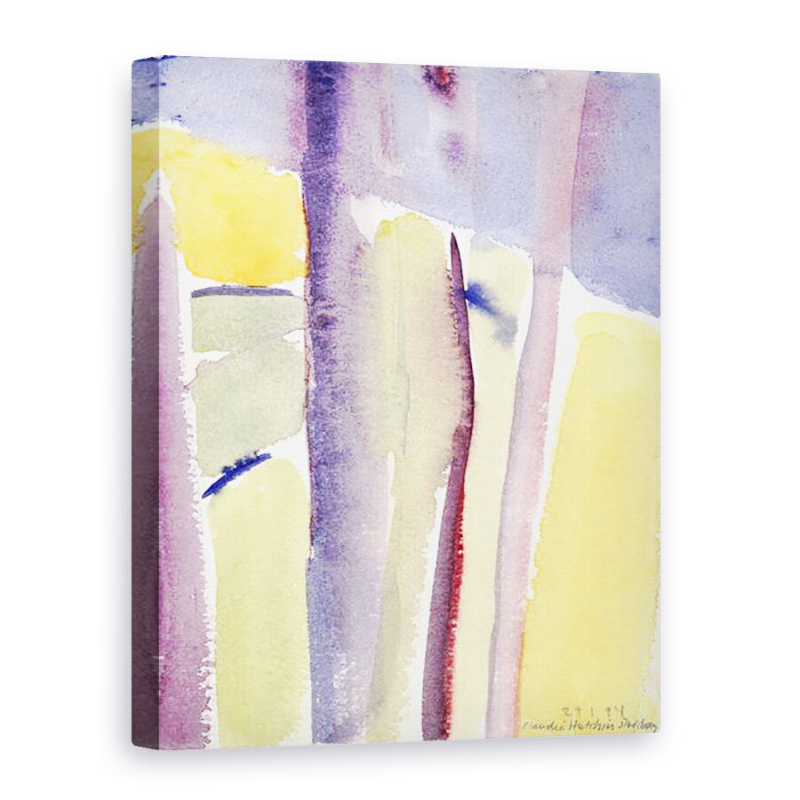 Tablou canvas - Claudia Hutchins-Puechavy - Copaci cu vedere la lac, 50 x 70 cm