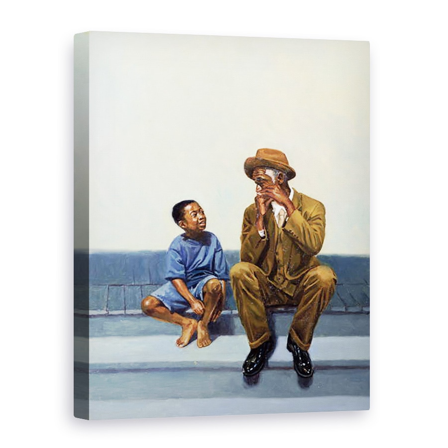 Tablou canvas - Colin Bootman - Lectie de muzica 2, 60 x 80 cm