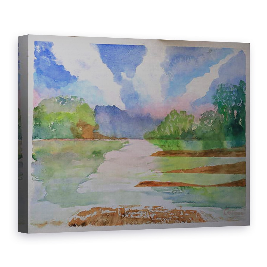 Tablou canvas - Cosima Duggal - River, Dittsham, 50 x 70 cm