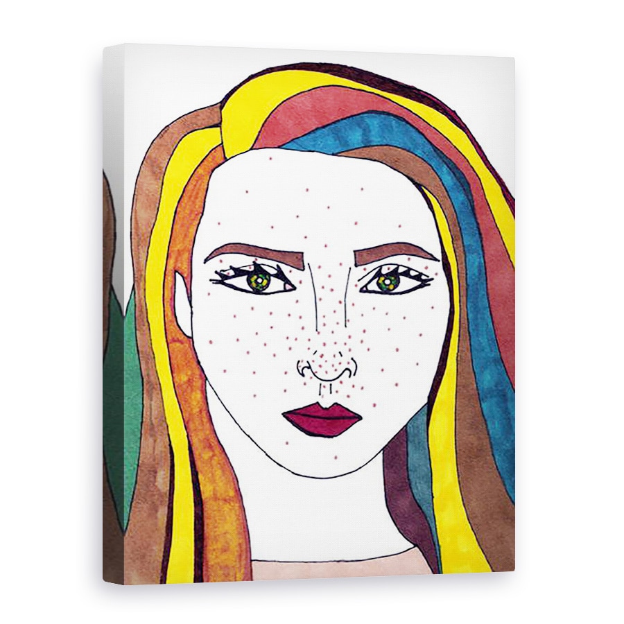 Tablou canvas - Daisy de Villeneuve - Autoportret II, 60 x 80 cm